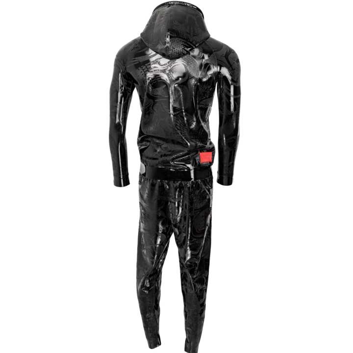 Outfit SKULL No.4 Latex Laser Edition Hoodie & Hose lang